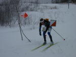 Vinner p sprinten Bertil Nordqvist suser forbi den siste stemplingsfrie posten