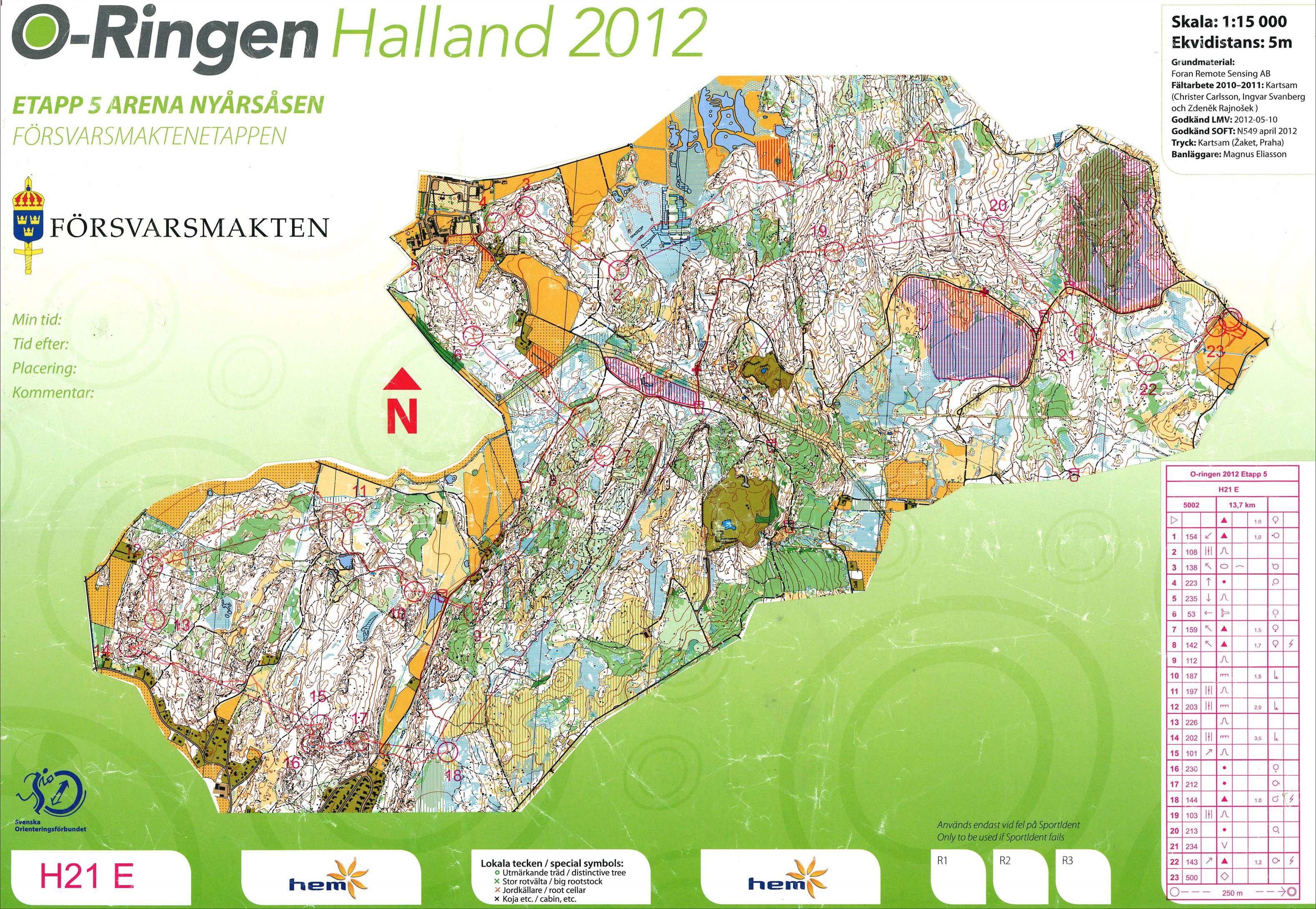 O-ringen - stage 5 (27/07/2012)