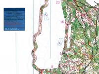  Maps from WOC training in France